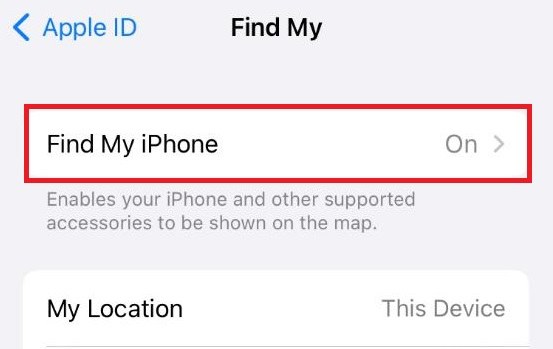 no location found find my friends on iphone 16
