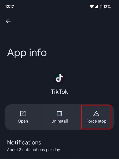 something went wrong on tiktok